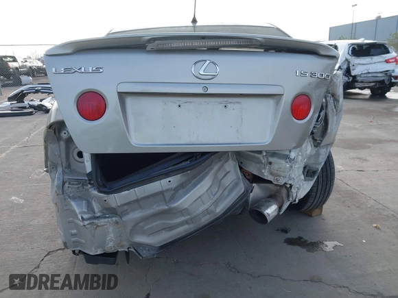 2001 Lexus IS 300 with VIN JTHBD182610018639, listed as a IAAI auction lot 41355976 with 116,575 mi miles. Bid and sale history available at carsss.com. Image 6.