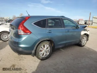 2014 Honda CR-V EX with VIN 2HKRM3H57EH502849, listed as a Copart auction lot 82235284 with 121,726 mi miles and Salvage Title. Bid and sale history available at carsss.com. Image 3.