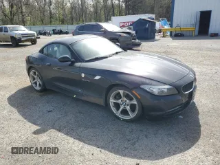 2012 BMW Z4 sDrive28i with VIN WBALL5C54CJ103121, listed as a Copart auction lot 49879875 with 118,483 mi miles and Salvage Title. Bid and sale history available at carsss.com. Image 4.