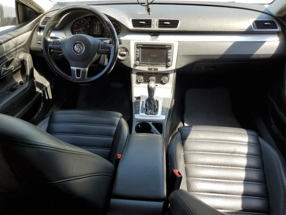 2012 Volkswagen CC Sport PZEV with VIN WVWMP7AN0CE546210, listed as a Copart auction lot 53849935 with 172,585 mi miles and Salvage Title. Bid and sale history available at carsss.com. Image 8.