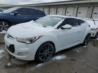 2012 Hyundai Veloster w/Red Int with VIN KMHTC6AD5CU030340, listed as a Copart auction lot 45793405 with 139,667 mi miles and Clean title. Bid and sale history available at DreamBid. Image 1.