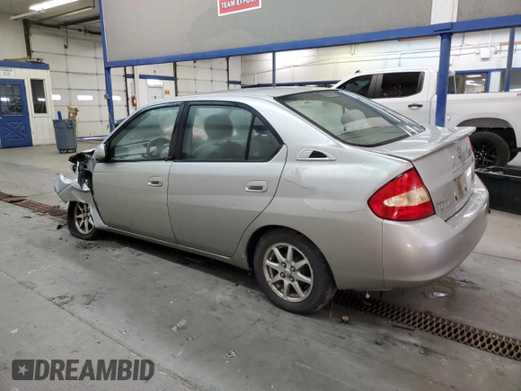 2001 Toyota Prius with VIN JT2BK12U910038295, listed as a Copart auction lot 74773784 with 0 mi miles and Salvage Title. Bid and sale history available at carsss.com. Image 2.