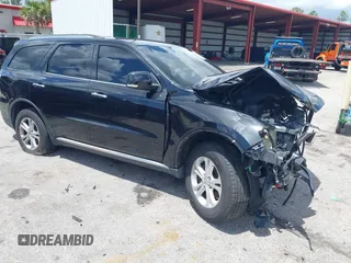 2013 Dodge Durango Crew with VIN 1C4RDHDG9DC684746, listed as a IAAI auction lot 42473302 with 122,602 mi miles and . Bid and sale history available at DreamBid. Image 1.