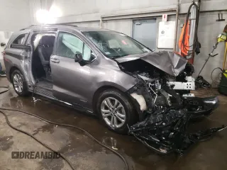 2021 Toyota Sienna XSE with VIN 5TDDSKFC1MS003145, listed as a Copart auction lot 85963334 with 74,145 mi miles and Salvage Title. Bid and sale history available at carsss.com. Image 4.