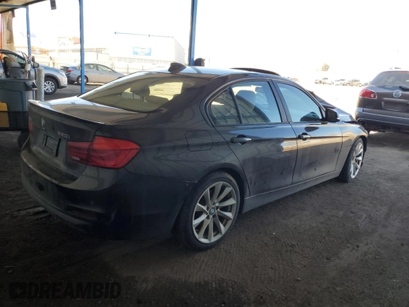 2016 BMW 3 Series 320i xDrive with VIN WBA8A3C57GK551997, listed as a Copart auction lot 46166335 with Not Provided miles and Salvage Title. Bid and sale history available at DreamBid. Image 3.