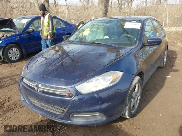 2015 Dodge Dart Aero with VIN 1C3CDFDH9FD181528, listed as a IAAI auction lot 41505805 with 85,000 mi miles. Bid and sale history available at carsss.com. Image 2.
