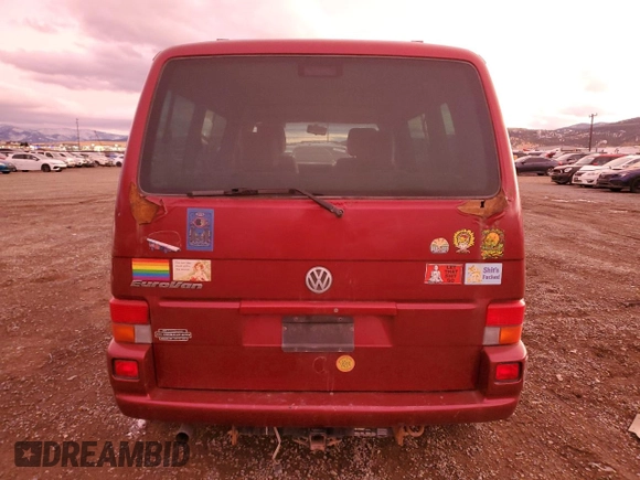 2003 Volkswagen EuroVan с VIN WV2KB47093H015569, выставлен на аукционе Copart как лот 81954144 с пробегом 166 304 миль миль и Чистый • Clean title. История ставок и продаж доступна на DreamBid. Изображение 6.