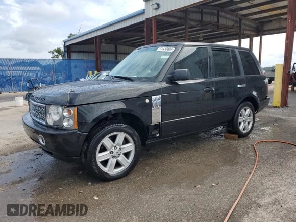 2003 Land Rover Range Rover HSE with VIN SALME11413A129933, listed as a Copart auction lot 71430604 with Not provided miles and Salvage title. Bid and sale history available at DreamBid. Image 1.