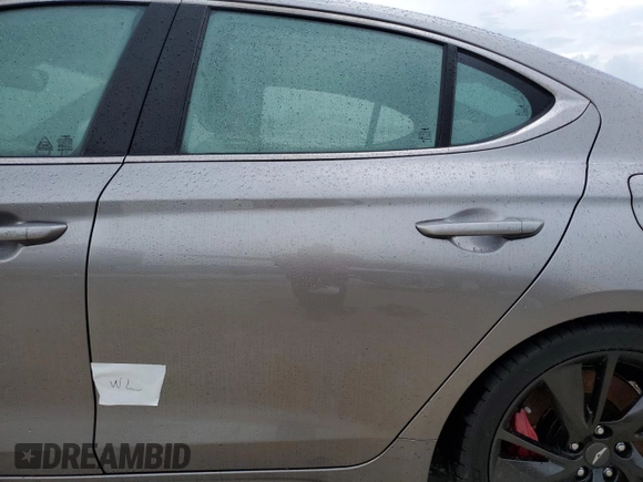2022 Genesis G70 3.3T with VIN KMTG54TE9NU082715, listed as a Copart auction lot 73763974 with 8,834 mi miles and Non Repairable. Bid and sale history available at carsss.com. Image 12.