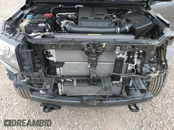 2025 Nissan Frontier SV with VIN 1N6ED1FK9SN615898, listed as a Copart auction lot 56761655 with 2,367 mi miles and Salvage title. Bid and sale history available at DreamBid. Image 11.