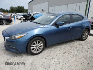2017 Mazda 3 Sport with VIN 3MZBN1K75HM156082, listed as a Copart auction lot 76196434 with 43,578 mi miles and Salvage Title. Bid and sale history available at carsss.com. Image 1.