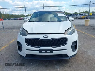 2017 Kia Sportage LX with VIN KNDPM3ACXH7298783, listed as a IAAI auction lot 40378233 with 77,423 mi miles. Bid and sale history available at carsss.com. Image 12.