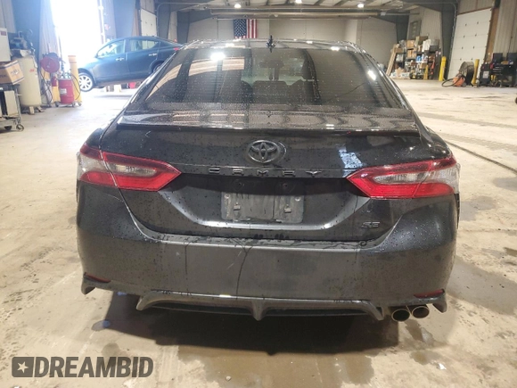 2024 Toyota Camry SE with VIN 4T1G11AK8RU842152, listed as a Copart auction lot 51452055 with 107,511 mi miles and Salvage Title. Bid and sale history available at carsss.com. Image 6.