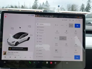 2021 Tesla Model 3 Long Range with VIN 5YJ3E1EB3MF856009, listed as a IAAI auction lot 41809767 with 42,072 mi miles. Bid and sale history available at carsss.com. Image 19.