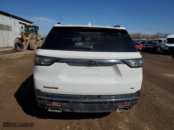 2019 Chevrolet Traverse Premier with VIN 1GNEVKKW5KJ255963, listed as a Copart auction lot 48486035 with 78,238 mi miles and Clean Title. Bid and sale history available at carsss.com. Image 6.