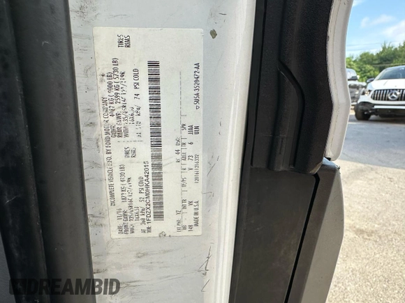 2017 Ford Transit XL with VIN 1FDZX2CM0HKA42015, listed as a Copart auction lot 64076855 with 252,406 mi miles and Clean title. Bid and sale history available at DreamBid. Image 10.