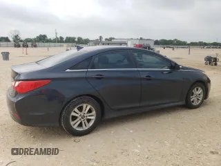 2014 Hyundai Sonata GLS with VIN 5NPEB4AC2EH909741, listed as a Copart auction lot 55520215 with 151,621 mi miles and Clean Title. Bid and sale history available at carsss.com. Image 3.