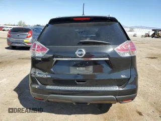 2016 Nissan Rogue SL with VIN 5N1AT2MT9GC787787, listed as a Copart auction lot 49682185 with 93,424 mi miles and Salvage Title. Bid and sale history available at carsss.com. Image 6.