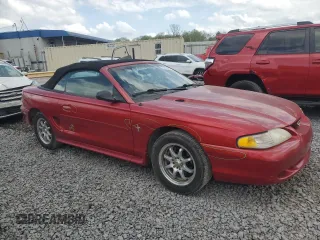 1998 Ford Mustang with VIN 1FAFP4442WF200058, listed as a Copart auction lot 51623085 with 89,013 mi miles and Salvage Title. Bid and sale history available at carsss.com. Image 4.
