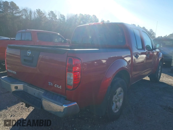 2013 Nissan Frontier SV with VIN 1N6AD0EV6DN757620, listed as a IAAI auction lot 41246354 with 319,286 mi miles and . Bid and sale history available at DreamBid. Image 4.