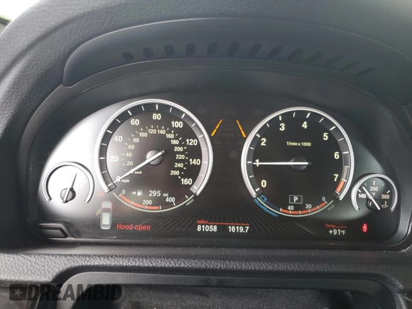 2015 BMW 5 Series 535i Gran Turismo xDrive with VIN WBA5M4C52FD186390, listed as a Copart auction lot 64418354 with 81,058 mi miles and Salvage title. Bid and sale history available at DreamBid. Image 9.