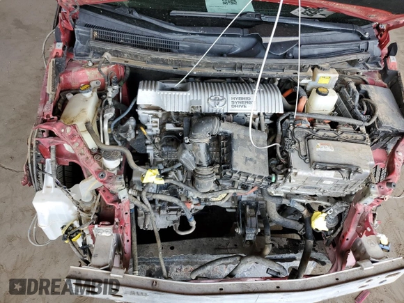 2010 Toyota Prius II with VIN JTDKN3DU2A0062185, listed as a Copart auction lot 55241065 with 180,315 mi miles and Salvage Title. Bid and sale history available at DreamBid. Image 11.