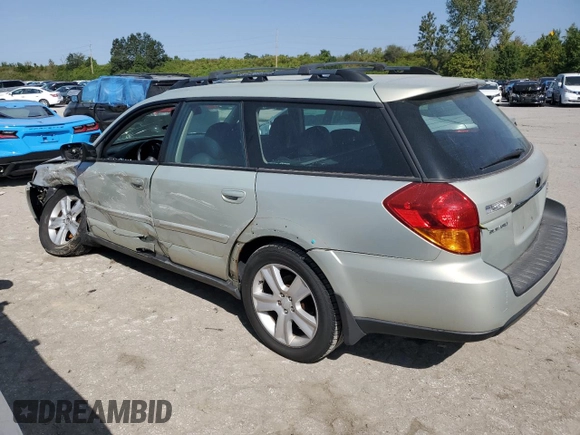 2005 Subaru Legacy Outback XT with VIN 4S4BP68C654326399, listed as a Copart auction lot 73983284 with Not provided miles and Salvage title. Bid and sale history available at DreamBid. Image 2.