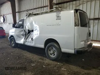2008 Chevrolet Express Cargo z VIN 1GCFG15XX81181373, wystawiony jako Copart lot #81932134 z przebiegiem Nie podano mil oraz Szkoda całkowita • Salvage title. Historia ofert i sprzedaży dostępna na DreamBid. Obrazek 2.