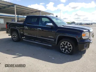 2015 GMC Sierra 1500 Denali with VIN 3GTU2WEJ8FG239493, listed as a Copart auction lot 51462805 with 90,737 mi miles and Salvage Title. Bid and sale history available at DreamBid. Image 4.