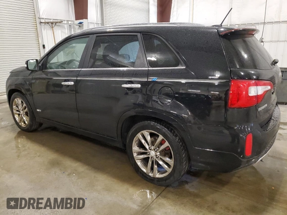 2014 Kia Sorento SX z VIN 5XYKWDA73EG444128, wystawiony jako Copart lot #58908875 z przebiegiem 189 141 mil mil oraz Czysty tytuł • Clean title. Historia ofert i sprzedaży dostępna na DreamBid. Obrazek 2.