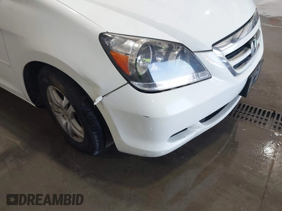 2007 Honda Odyssey EX-L with VIN 5FNRL38787B131819, listed as a IAAI auction lot 41754775 with Not Provided miles and . Bid and sale history available at DreamBid. Image 6.