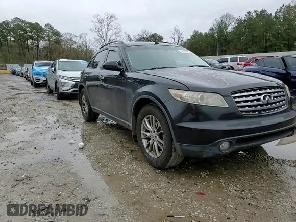 2005 Infiniti FX with VIN JNRAS08U55X109834, listed as a Copart auction lot 42297905 with 236,373 mi miles and Salvage title. Bid and sale history available at DreamBid. Image 11.