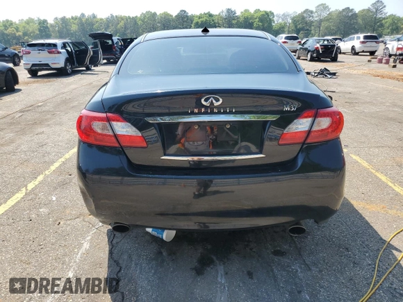 2012 Infiniti M z VIN JN1BY1AP4CM334065, wystawiony jako Copart lot #51997575 z przebiegiem 153 861 mil mil oraz Szkoda całkowita • Salvage title. Historia ofert i sprzedaży dostępna na DreamBid. Obrazek 6.