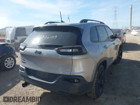 2018 Jeep Cherokee Limited z VIN 1C4PJMDB0JD597899, wystawiony jako IAAI lot #42126159 z przebiegiem 117 359 mil mil oraz . Historia ofert i sprzedaży dostępna na DreamBid. Obrazek 4.
