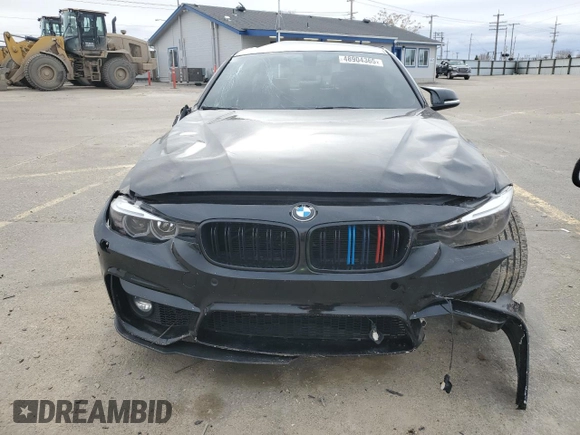 2016 BMW 3 Series 328i with VIN WBA8E9G59GNT45290, listed as a Copart auction lot 48904365 with 90,984 mi miles and Salvage Title. Bid and sale history available at carsss.com. Image 5.