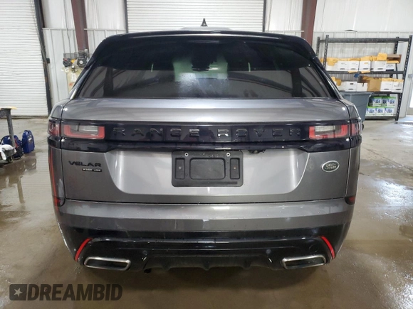 2018 Land Rover Range Rover Velar R-Dynamic HSE with VIN SALYM2RV2JA718171, listed as a Copart auction lot 56904175 with 89,531 mi miles and Salvage title. Bid and sale history available at DreamBid. Image 6.