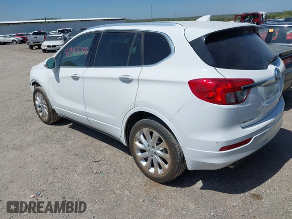 2016 Buick Envision Premium I with VIN LRBFXESX6GD235100, listed as a IAAI auction lot 41985343 with 51,376 mi miles and . Bid and sale history available at DreamBid. Image 3.
