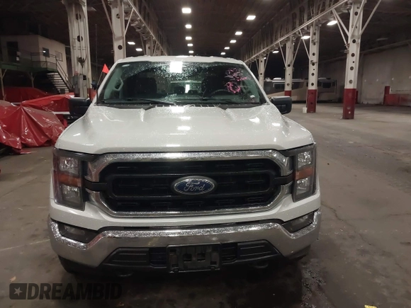 2023 Ford F-150 XL with VIN 1FTFW1E57PKE86937, listed as a IAAI auction lot 41862408 with 37,461 mi miles. Bid and sale history available at carsss.com. Image 12.