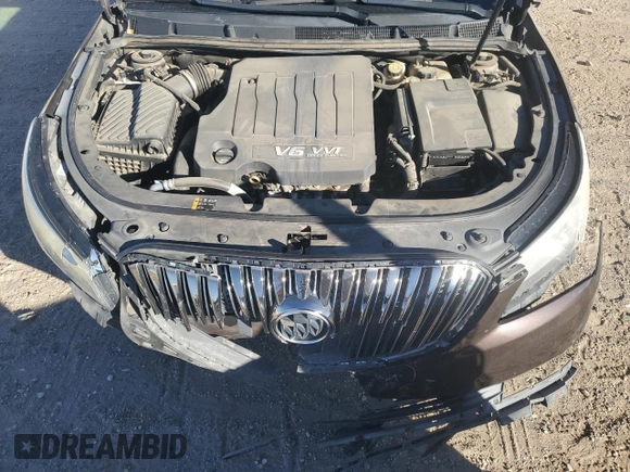 2015 Buick LaCrosse Premium II with VIN 1G4GF5G36FF232727, listed as a Copart auction lot 42316645 with 110,669 mi miles and Salvage Title. Bid and sale history available at DreamBid. Image 11.
