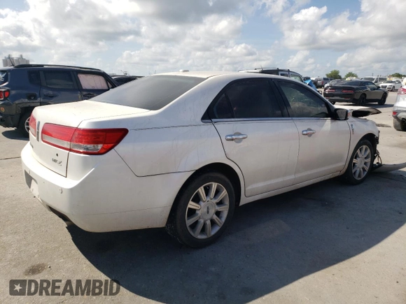 2010 Lincoln MKZ with VIN 3LNHL2GC3AR602314, listed as a Copart auction lot 54420215 with 92,000 mi miles and Salvage Title. Bid and sale history available at carsss.com. Image 3.