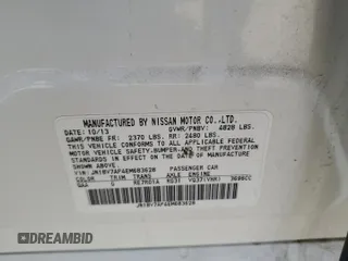 2014 Infiniti Q50 Premium z VIN JN1BV7AP4EM683628, wystawiony jako Copart lot #50084865 z przebiegiem 130 543 mil mil oraz Szkoda całkowita • Salvage title. Historia ofert i sprzedaży dostępna na DreamBid. Obrazek 12.
