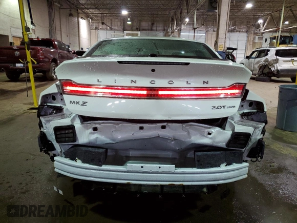 2019 Lincoln MKZ Reserve II with VIN 3LN6L5F98KR634241, listed as a Copart auction lot 47790075 with 54,004 mi miles and Clean title. Bid and sale history available at DreamBid. Image 6.