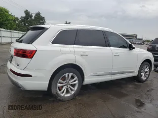 2018 Audi Q7 Premium with VIN WA1AAAF74JD050738, listed as a Copart auction lot 56587355 with 99,051 mi miles and Clean title. Bid and sale history available at DreamBid. Image 3.