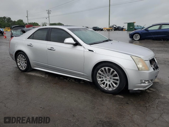 2013 Cadillac CTS Premium with VIN 1G6DP5E33D0126889, listed as a Copart auction lot 57605025 with 252,047 mi miles and Salvage title. Bid and sale history available at DreamBid. Image 4.