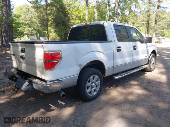 2013 Ford F-150 XL with VIN 1FTFW1CT8DFA12243, listed as a IAAI auction lot 42133425 with 240,282 mi miles and . Bid and sale history available at DreamBid. Image 4.