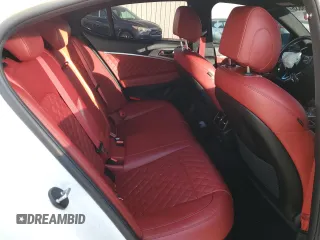 2022 Genesis G70 Launch Edition with VIN KMTG14TE8NU082197, listed as a Copart auction lot 41468635 with 34,844 mi miles and Salvage Title. Bid and sale history available at DreamBid. Image 10.