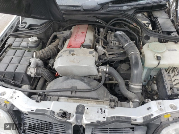 2000 Mercedes-Benz C 230 Kompressor with VIN WDBHA24GXYA821193, listed as a Copart auction lot 51160054 with 152,237 mi miles and Salvage Title. Bid and sale history available at carsss.com. Image 11.