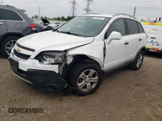2015 Chevrolet Captiva Sport LS with VIN 3GNAL2EK1FS509332, listed as a Copart auction lot 73185074 with 168,632 mi miles and Salvage Title. Bid and sale history available at DreamBid. Image 1.