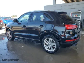 2017 Audi Q3 Premium with VIN WA1ECCFS3HR013012, listed as a Copart auction lot 53105645 with 87,520 mi miles and Clean Title. Bid and sale history available at carsss.com. Image 2.