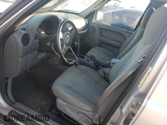 2007 Jeep Liberty Sport with VIN 1J4GK48K87W507123, listed as a Copart auction lot 86527364 with 225,215 mi miles and Salvage Title. Bid and sale history available at DreamBid. Image 7.